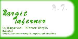margit taferner business card